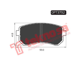 Brake Components Brake Pads OPT3792 for Sale South Africa Brake Pads SpareMe