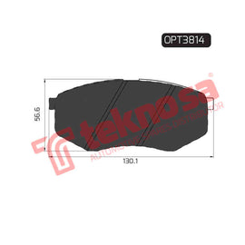 Brake Components Brake Pads OPT3814 for Sale South Africa Brake Pads SpareMe