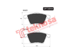 VOLVO XC90 Brake Pads 2002-2014 Brake Pads OPTIMA