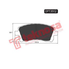 Brake Components Brake Pads OPT3912 for Sale South Africa Brake Pads SpareMe