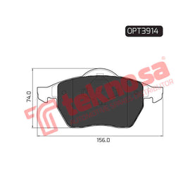 Brake Components Brake Pads OPT3914 for Sale South Africa Brake Pads SpareMe