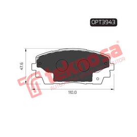 Brake Components Brake Pads OPT3943 for Sale South Africa Brake Pads SpareMe