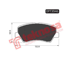 Brake Components Brake Pads OPT3946 for Sale South Africa Brake Pads SpareMe