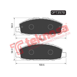 Brake Components Brake Pads OPT3978 for Sale South Africa Brake Pads SpareMe