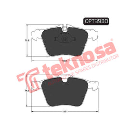Brake Components Brake Pads OPT3980 for Sale South Africa Brake Pads SpareMe