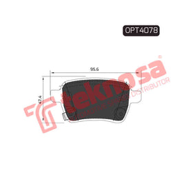 Brake Components Brake Pads OPT4078 for Sale South Africa Brake Pads SpareMe