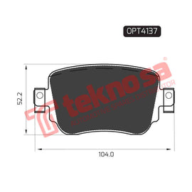 Brake Components Brake Pads OPT4137 for Sale South Africa Brake Pads SpareMe