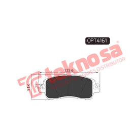 Brake Components Brake Pads OPT4161 for Sale South Africa Brake Pads SpareMe