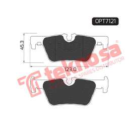 Brake Components Brake Pads OPT7121 for Sale South Africa Brake Pads SpareMe