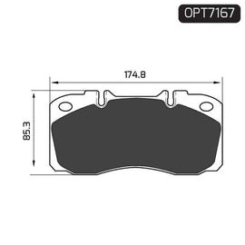 Iveco Daily - Front Brake Pads | OPTIMA | OPT7167 - SKU OPT7167 - SpareMe South Africa