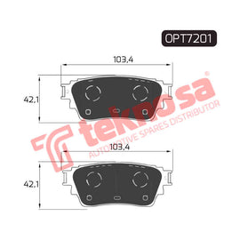 AUDI A6 C5 (R) Brake Pads OPT7201 for Sale South Africa Brake Pads SpareMe