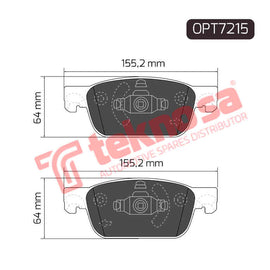 AUDI A4 B9 (F) Brake Pads OPT7215 for Sale South Africa Brake Pads SpareMe