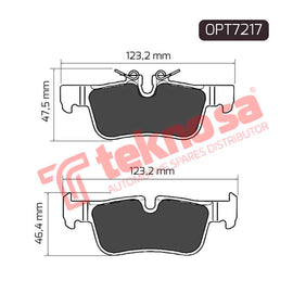 BMW 1 Series F40 (R) Brake Pads OPT7217 for Sale South Africa Brake Pads SpareMe