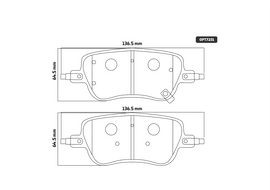 Haval Jolion - Front Brake Pads | OPTIMA | OPT7231
