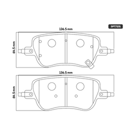 Haval Jolion - Front Brake Pads | OPTIMA | OPT7231 - SKU OPT7231 - SpareMe South Africa