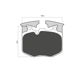 OPTIMA Front Brake Pads for BMW 2 Series - SKU OPT7232 - SpareMe South Africa