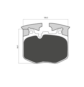 OPTIMA Front Brake Pads for BMW 2 Series - SKU OPT7232 - SpareMe South Africa