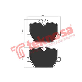 BMW G20 M340i Brake Pads (R) OPT7233 Brake Pads SpareMe