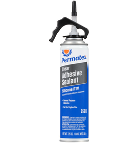 Permatex Clear RTV Silicone Adhesive Sealant Lubricates Permatex