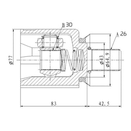 OPTIMA Front Inner Cv Joint - SKU RN4035 - SpareMe