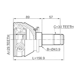 OPTIMA Front Inner Cv Joint - SKU RV3017 - SpareMe