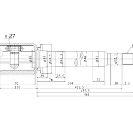 OPTIMA Front Inner Cv Joint - SKU RV4018 - SpareMe