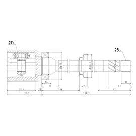 OPTIMA Front Inner Cv Joint - SKU RV4022 - SpareMe
