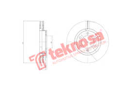 Brake Components Brake Disc TBD2016-D OPTIMA