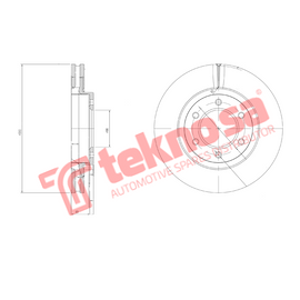 Brake Components Brake Disc TBD2016-D OPTIMA