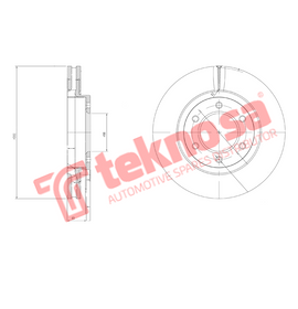 Brake Components Brake Disc TBD2016-D OPTIMA