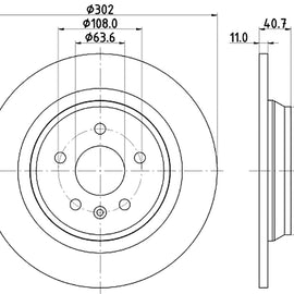 OPTIMA Rear Brake Disc for VOLVO S60 - SKU TBD7077-D - SpareMe South Africa