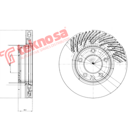 Brake Components Brake Disc TBD7190-D OPTIMA