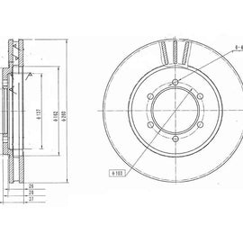 NISSAN Hardbody - Front Brake Disc | OPTIMA | TBD7234-D - SKU TBD7234-D - SpareMe South Africa