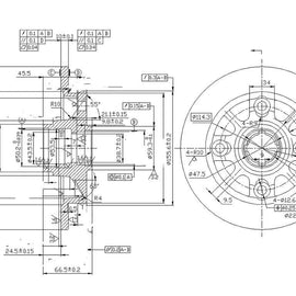 MAZDA 323 - Rear Brake Disc | OPTIMA | TBD7341-D - SKU TBD7341-D - SpareMe South Africa
