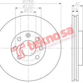Brake Components Brake Disc TBD7771-D OPTIMA