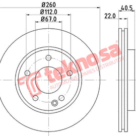 Brake Components Brake Disc TBD7797-D OPTIMA