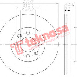 Brake Components Brake Disc TBD8137-D OPTIMA