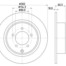 MITSUBISHI ASX - Rear Brake Disc | OPTIMA | TBD8151-D - SKU TBD8151-D - SpareMe South Africa