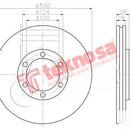 Brake Components Brake Disc TBD8386-D OPTIMA