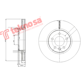 Brake Components Brake Disc TBD8702-D OPTIMA