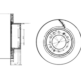 OPTIMA Rear Brake Disc for GWM P- Series - SKU TBD8779-D - SpareMe South Africa