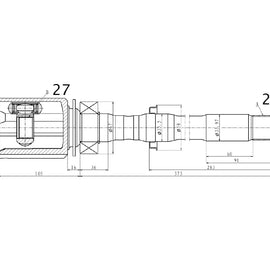 OPTIMA Front Inner Cv Joint - SKU TO4032 - SpareMe