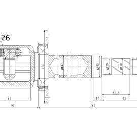 OPTIMA Front Inner Cv Joint - SKU VO4029 - SpareMe