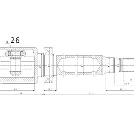 OPTIMA Front Inner Cv Joint - SKU VO4031 - SpareMe