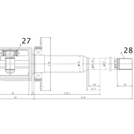 OPTIMA Front Inner Cv Joint - SKU VO4041 - SpareMe