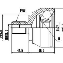 OPTIMA Front Outer Cv Joint - SKU VW3012 - SpareMe