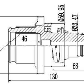 OPTIMA Front Inner Cv Joint - SKU VW4033 - SpareMe
