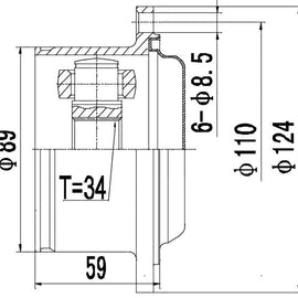 OPTIMA Front Inner Cv Joint - SKU VW6410 - SpareMe