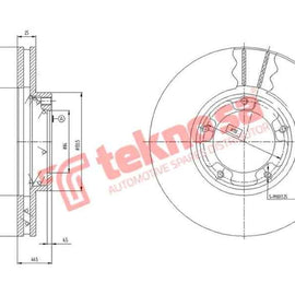 Brake Disc Cam Inyathi 2.2 (Front Vented) Brake Disc Optima