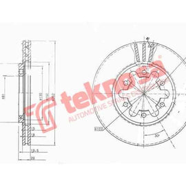 Brake Disc Nissan Ldv 1800 83 Brake Disc OPTIMA